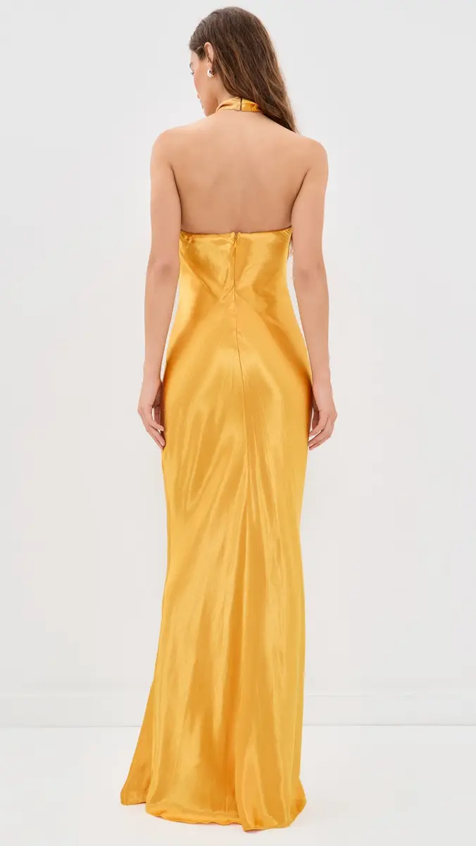 L'Agence Saphara Halter Gown | Thumbnail 3 L'Agence Saphara Halter Gown | Thumbnail 3