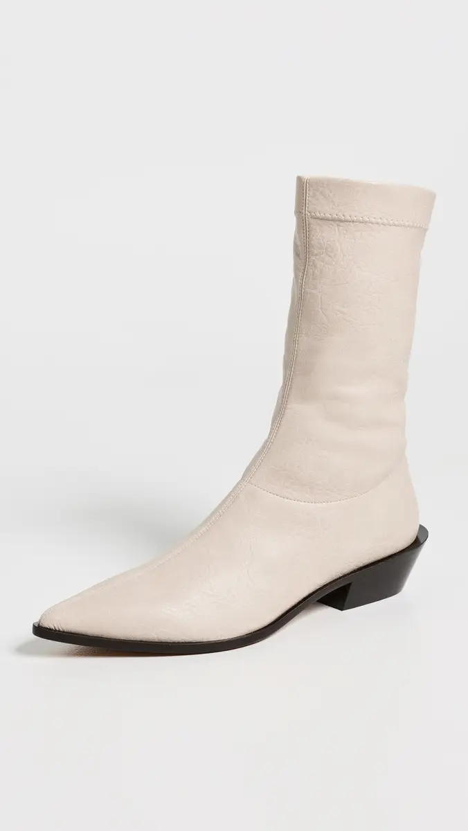 Tibi Leo Faux Leather Boots | Thumbnail 2 Tibi Leo Faux Leather Boots | Thumbnail 2