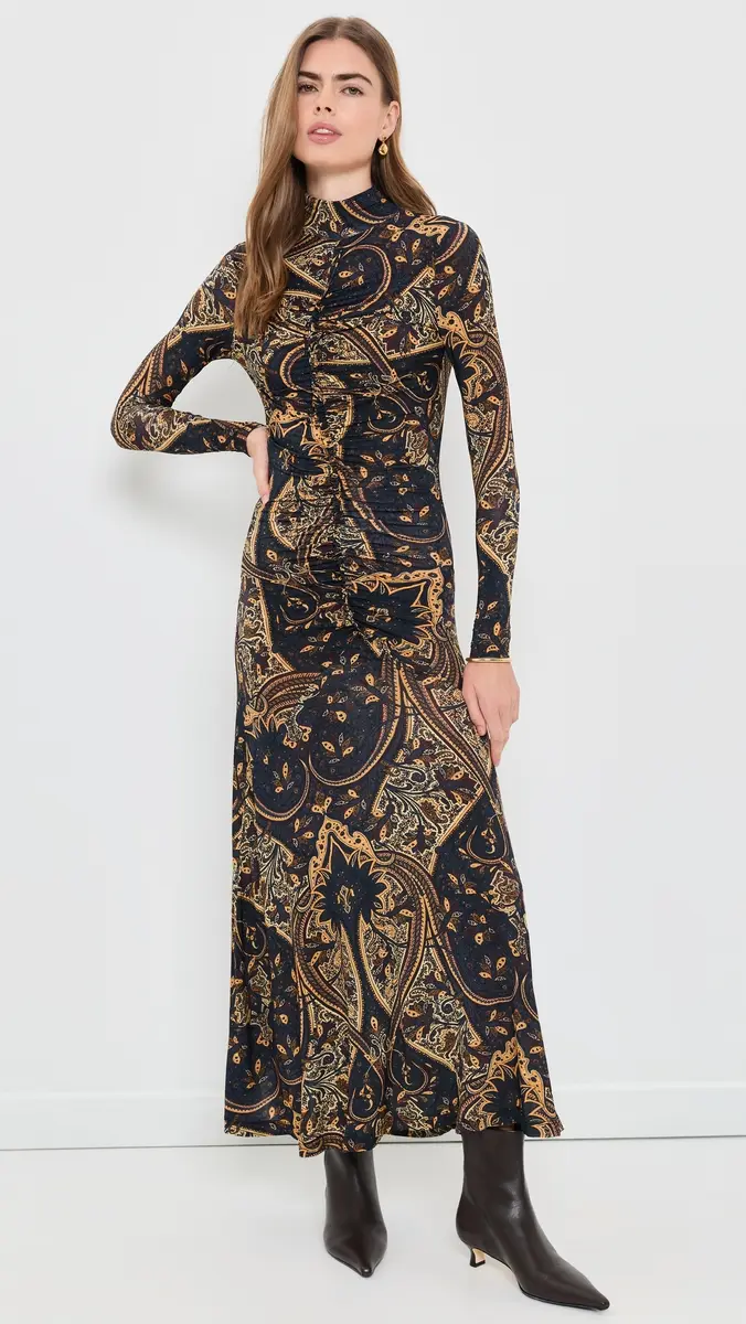 Ulla Johnson Ida Long Sleeve Jersey Dress | Thumbnail 2 Ulla Johnson Ida Long Sleeve Jersey Dress | Thumbnail 2