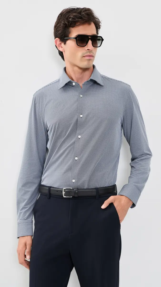 BOSS Slim-Fit Button Down Shirt | Thumbnail 3
