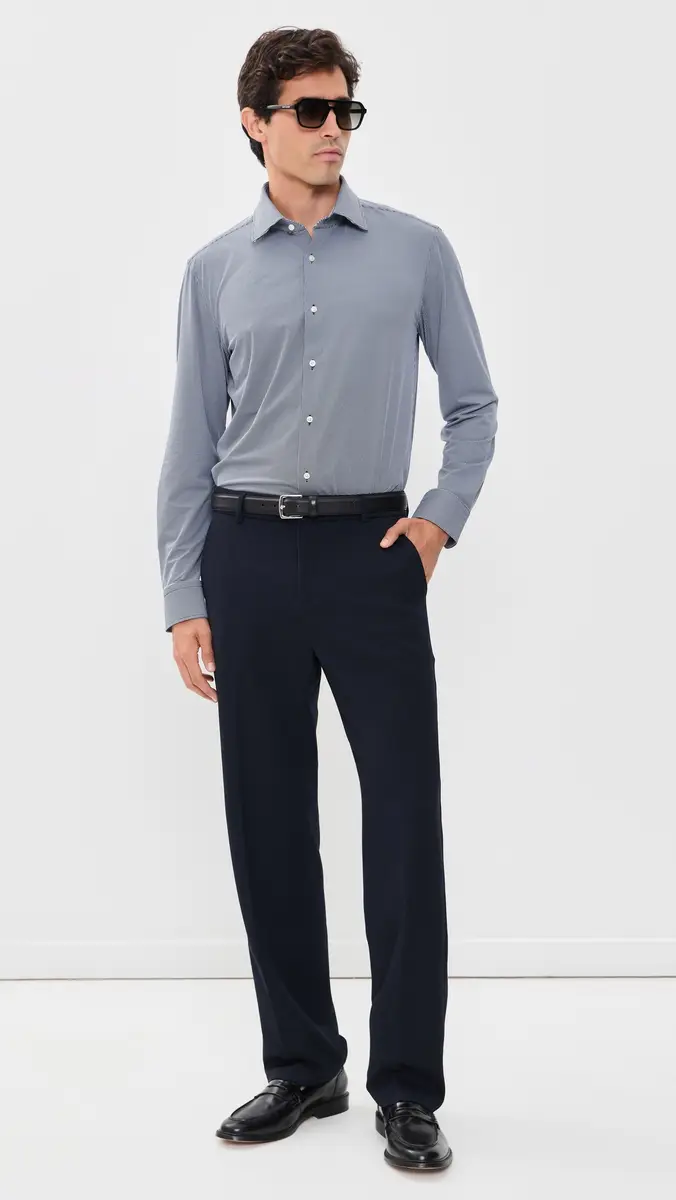 BOSS Slim-Fit Button Down Shirt | Thumbnail 6