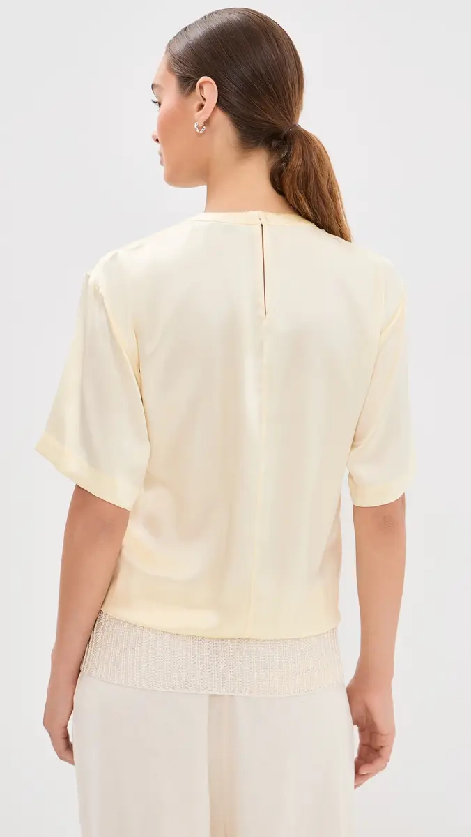 Aisling Camps Liquid Silk T-Shirt | Thumbnail 3 Aisling Camps Liquid Silk T-Shirt | Thumbnail 3