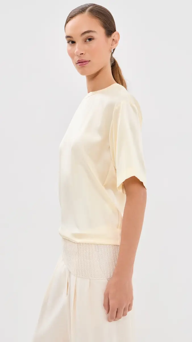 Aisling Camps Liquid Silk T-Shirt | Thumbnail 4 Aisling Camps Liquid Silk T-Shirt | Thumbnail 4