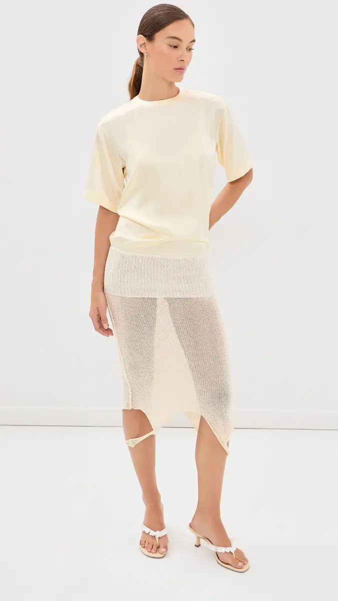 Aisling Camps Liquid Silk T-Shirt | Thumbnail 6 Aisling Camps Liquid Silk T-Shirt | Thumbnail 6