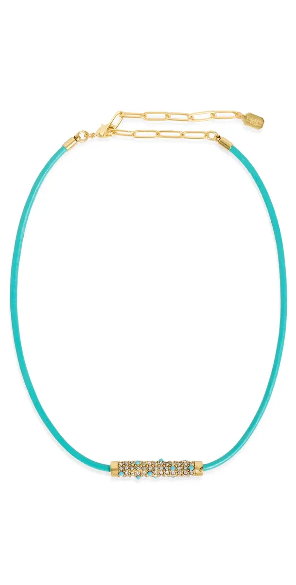 Elizabeth Cole Vivi Necklace Turquoise One Size | Image 1 Elizabeth Cole Vivi Necklace Turquoise One Size | Image 1
