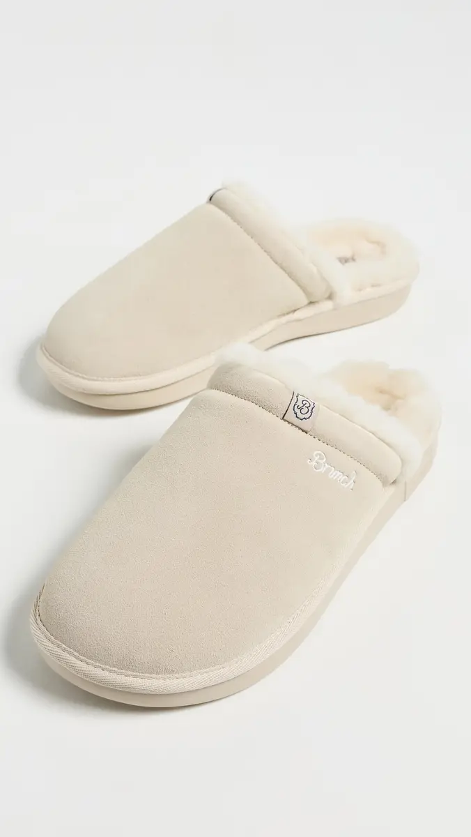 Brunch Essential Suede Shearling Slippers | Thumbnail 5 Brunch Essential Suede Shearling Slippers | Thumbnail 5