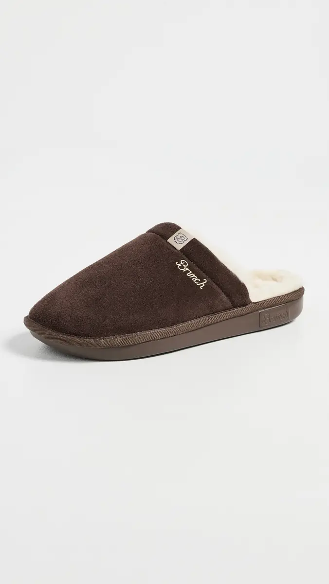 Brunch Essential Suede Shearling Slippers | Thumbnail 2 Brunch Essential Suede Shearling Slippers | Thumbnail 2