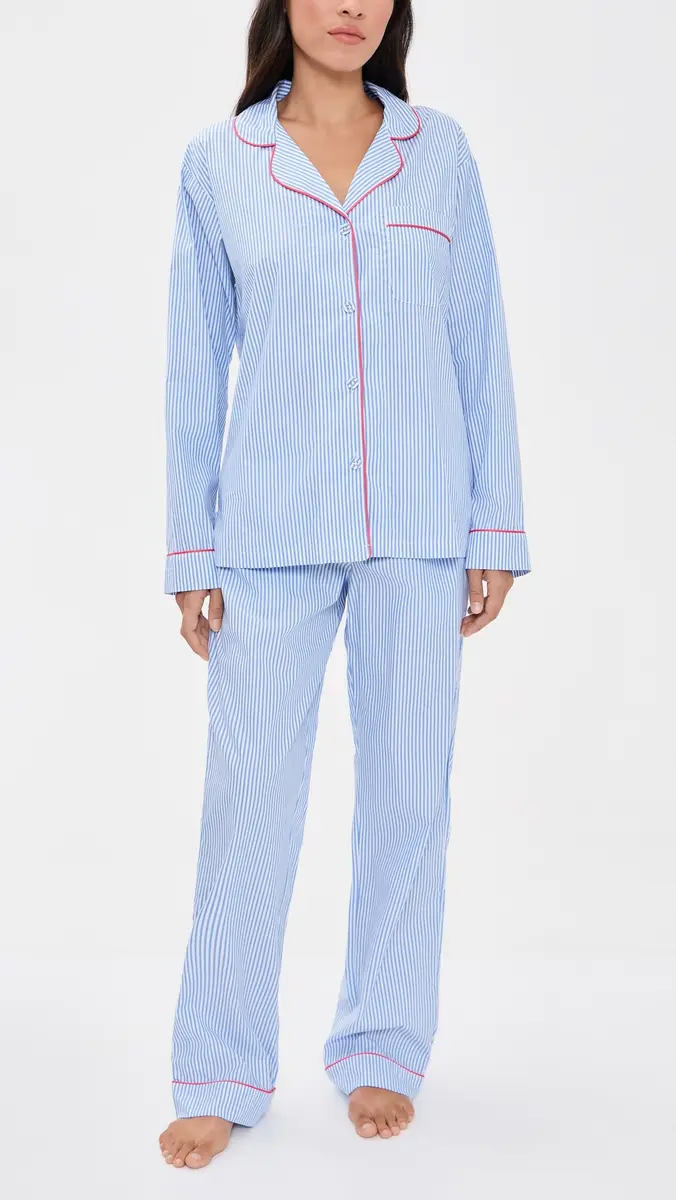 BedHead PJs Classic Cotton Poplin Pajama Set | Thumbnail 2