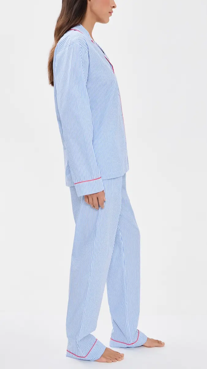 BedHead PJs Classic Cotton Poplin Pajama Set | Thumbnail 4