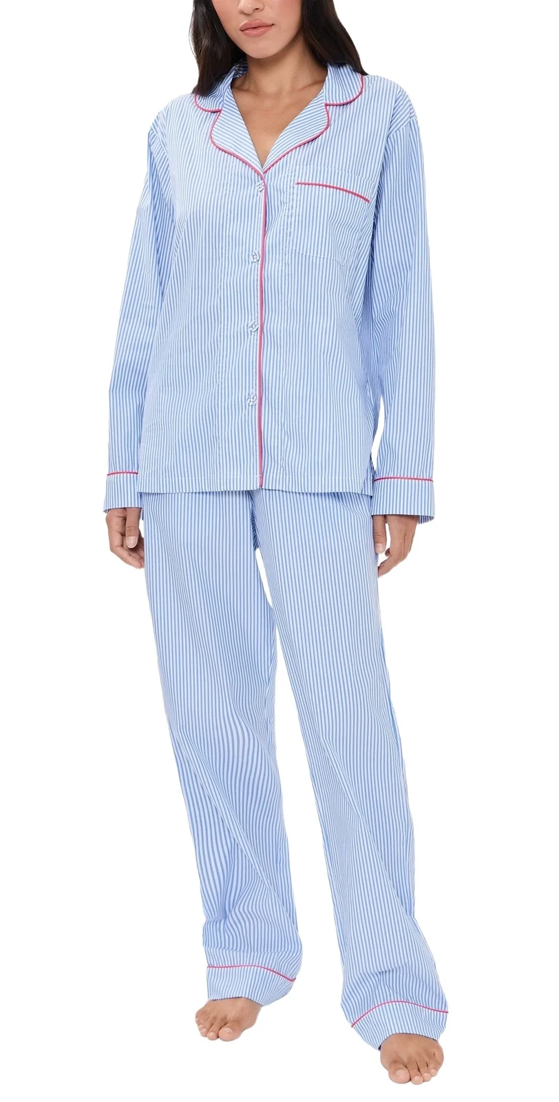 Classic Cotton Poplin Pajama Set