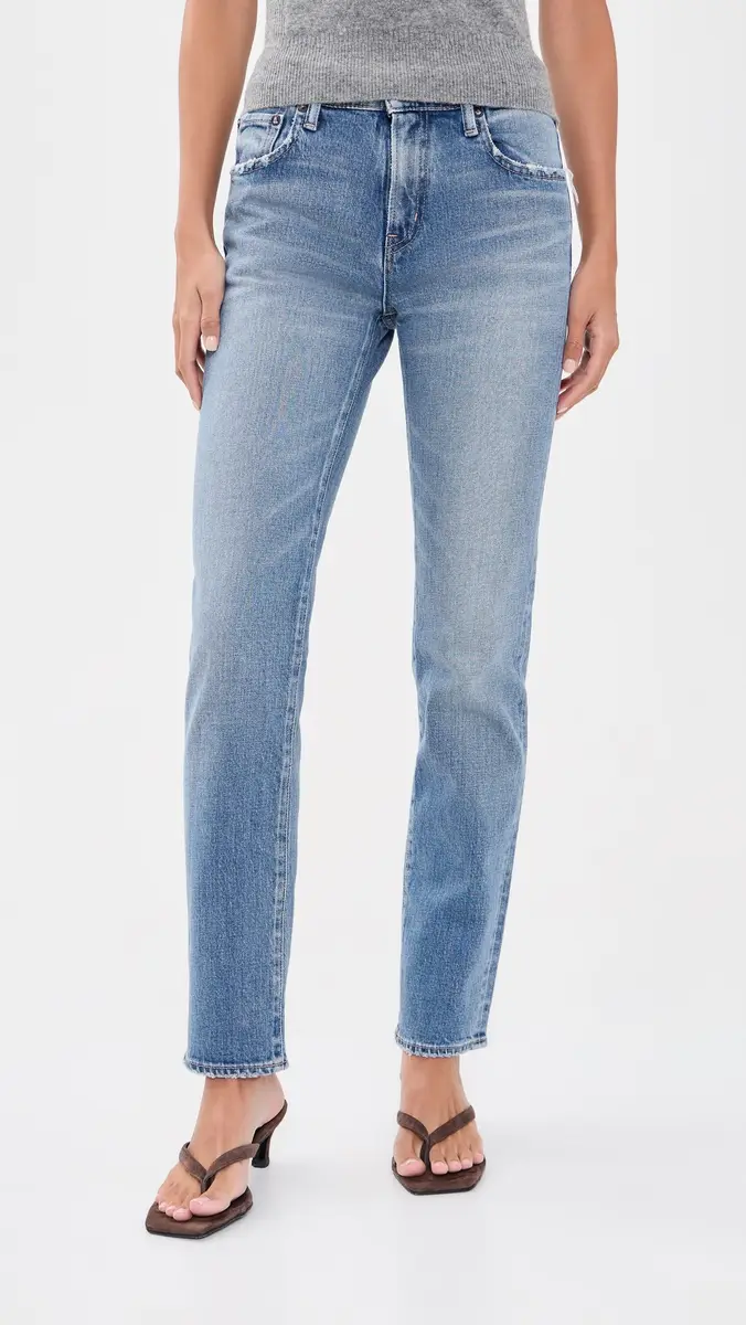 Moussy Vintage Slim Straight Jeans | Thumbnail 2