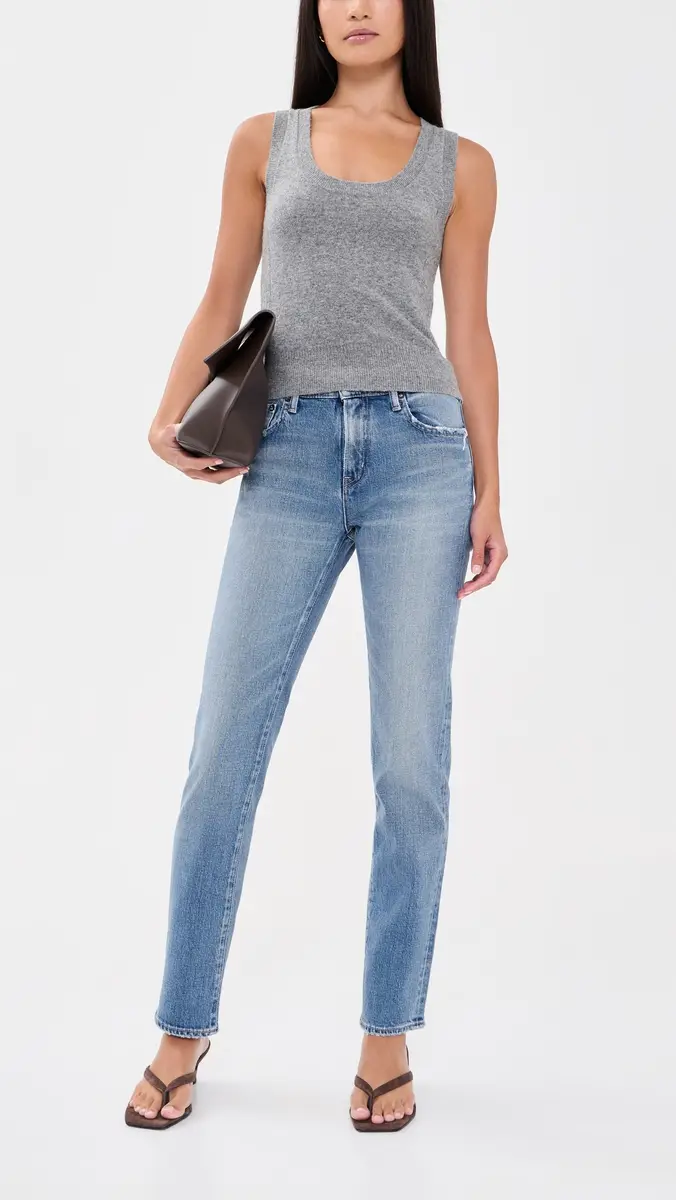 Moussy Vintage Slim Straight Jeans | Thumbnail 5