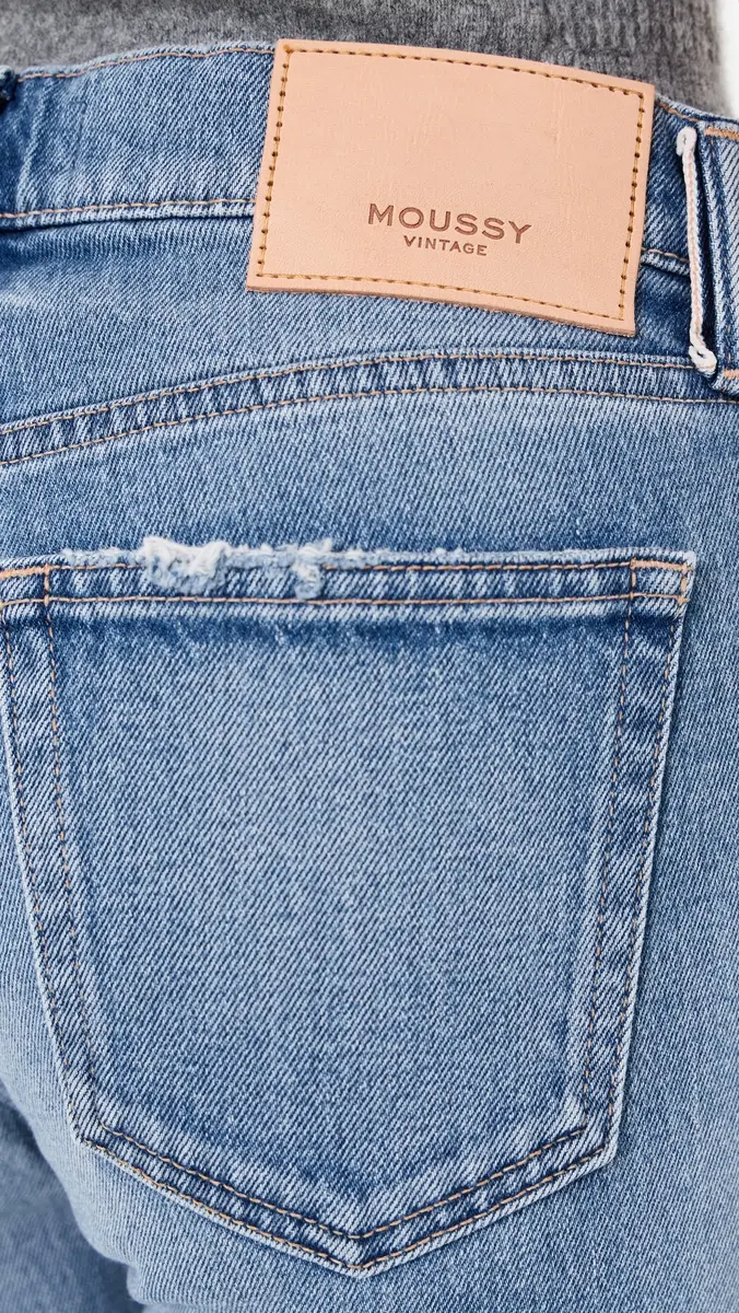 Moussy Vintage Slim Straight Jeans | Thumbnail 6