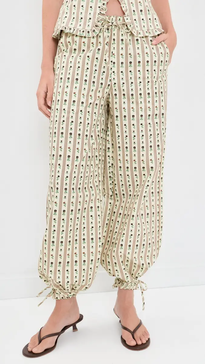 House of Sunny Vintage Rose Balloon Pants | Thumbnail 2 House of Sunny Vintage Rose Balloon Pants | Thumbnail 2