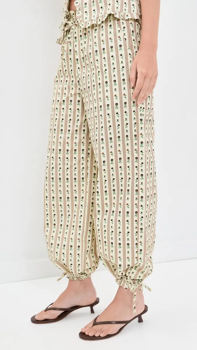 House of Sunny Vintage Rose Balloon Pants | Thumbnail 4 House of Sunny Vintage Rose Balloon Pants | Thumbnail 4