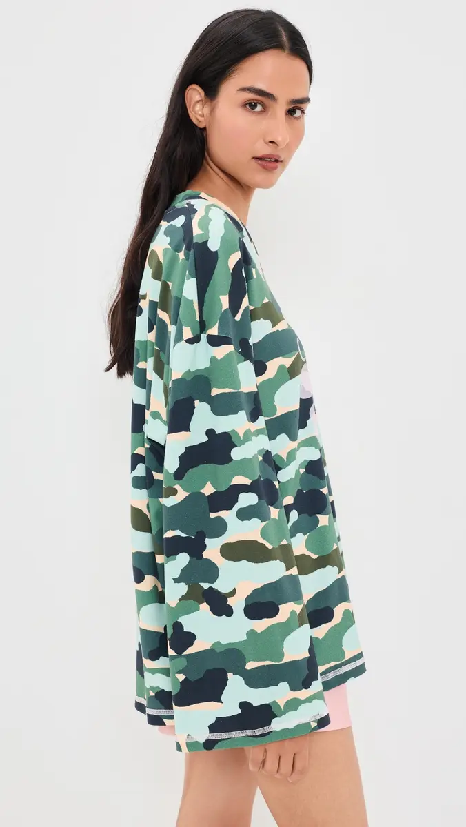 Ciao Ciao Vacation Camo Hibiscus Speedway Tee | Thumbnail 4