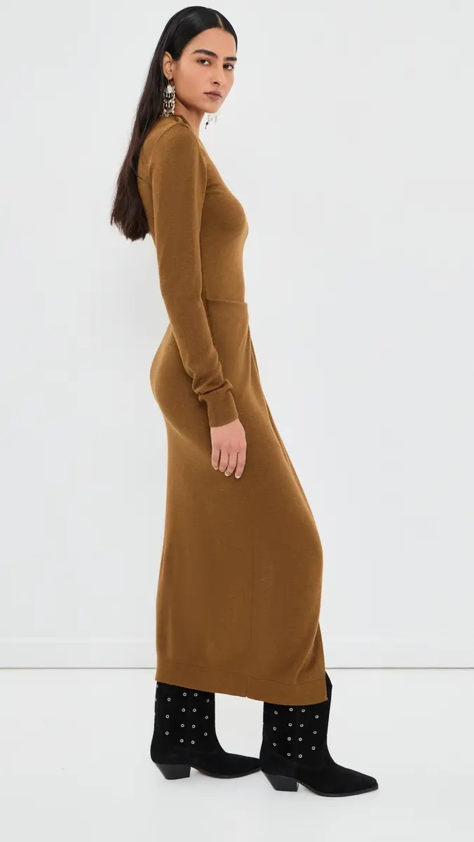 Isabel Marant Jozira Midi Dress | Thumbnail 5 Isabel Marant Jozira Midi Dress | Thumbnail 5