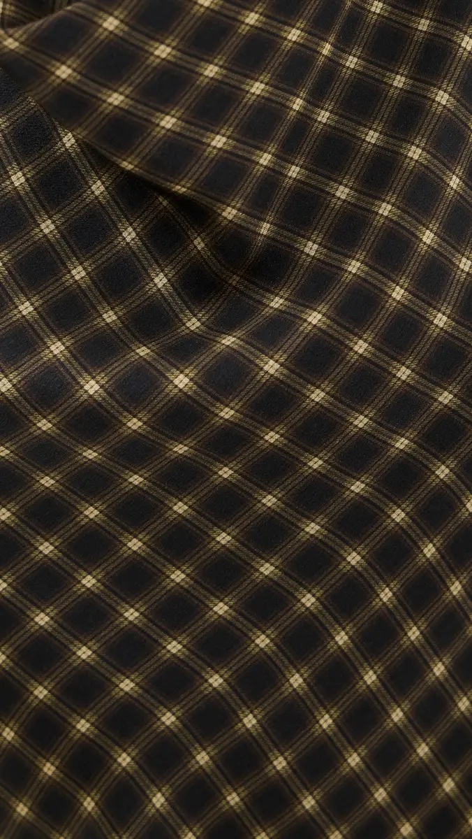 Vince Ombre Plaid Silk Blouse | Thumbnail 6 Vince Ombre Plaid Silk Blouse | Thumbnail 6