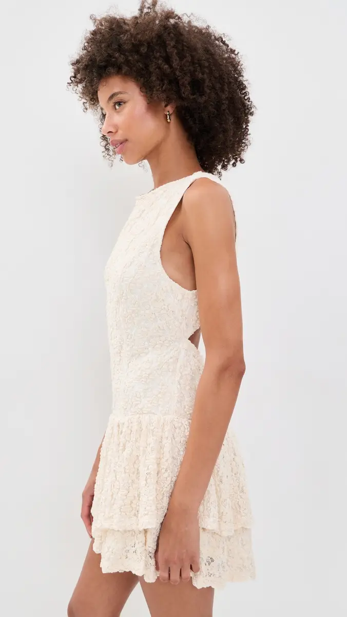 Free People Slow Burn Lace Mini Dress | Thumbnail 5 Free People Slow Burn Lace Mini Dress | Thumbnail 5