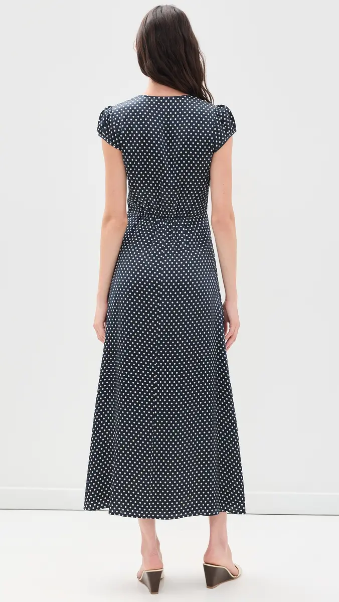 o.p.t o. p.t Kasey Silk Midi Dress | Thumbnail 3 o.p.t o. p.t Kasey Silk Midi Dress | Thumbnail 3
