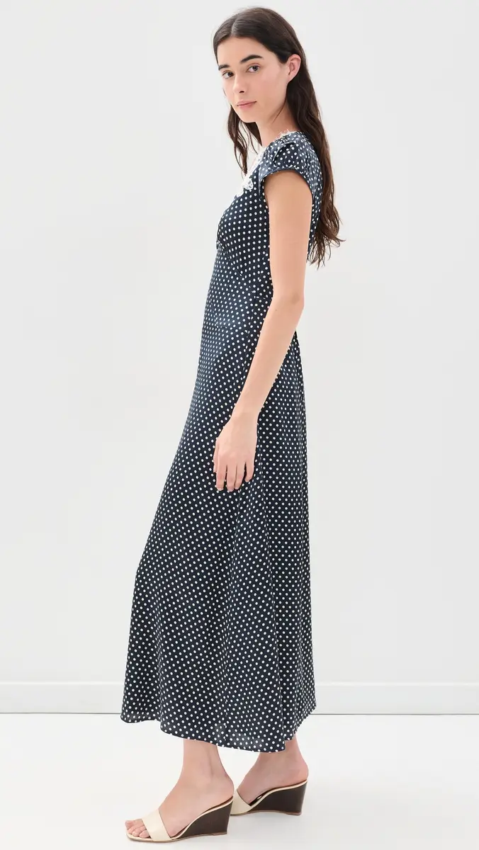 o.p.t o. p.t Kasey Silk Midi Dress | Thumbnail 4 o.p.t o. p.t Kasey Silk Midi Dress | Thumbnail 4