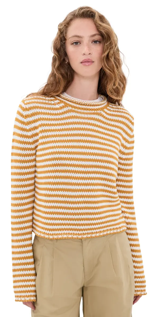 La Ligne Fine Line Mini arina Sweater Butterscotch/ | Image 1 La Ligne Fine Line Mini arina Sweater Butterscotch/ | Image 1