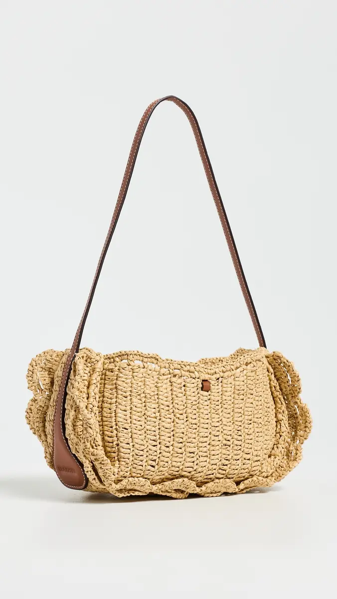 Ulla Johnson Marina Raffia Scallop Shoulder Bag | Thumbnail 4 Ulla Johnson Marina Raffia Scallop Shoulder Bag | Thumbnail 4