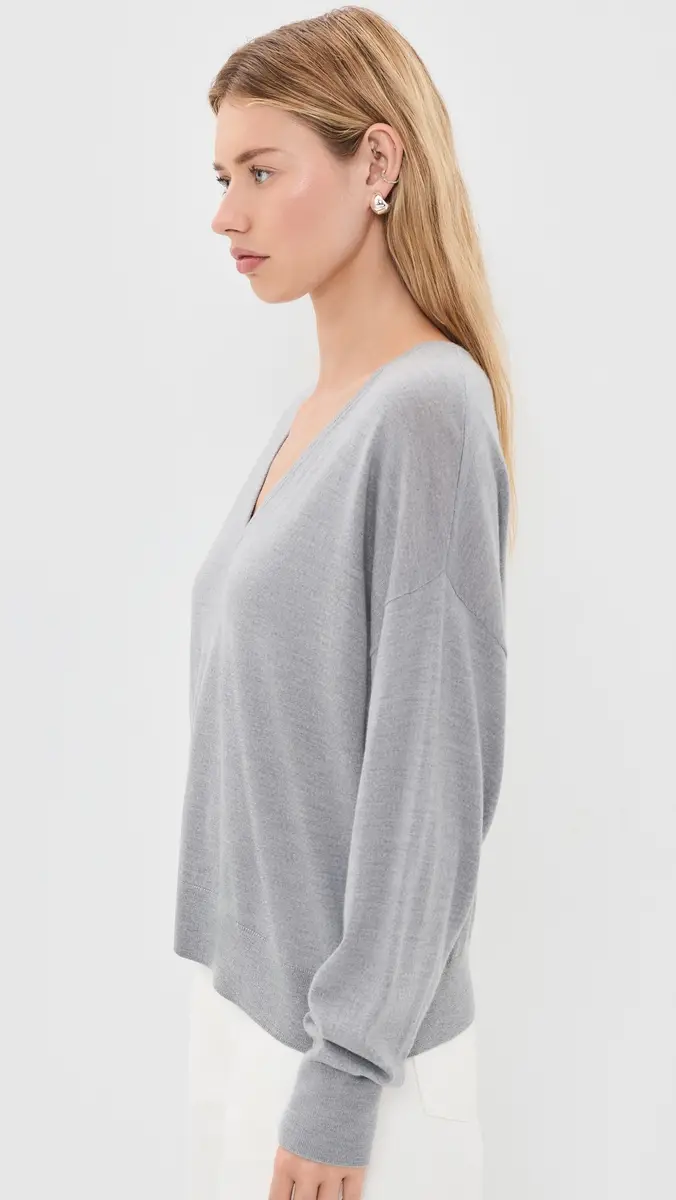 Jenni Kayne Dree V Neck Sweater | Thumbnail 4 Jenni Kayne Dree V Neck Sweater | Thumbnail 4