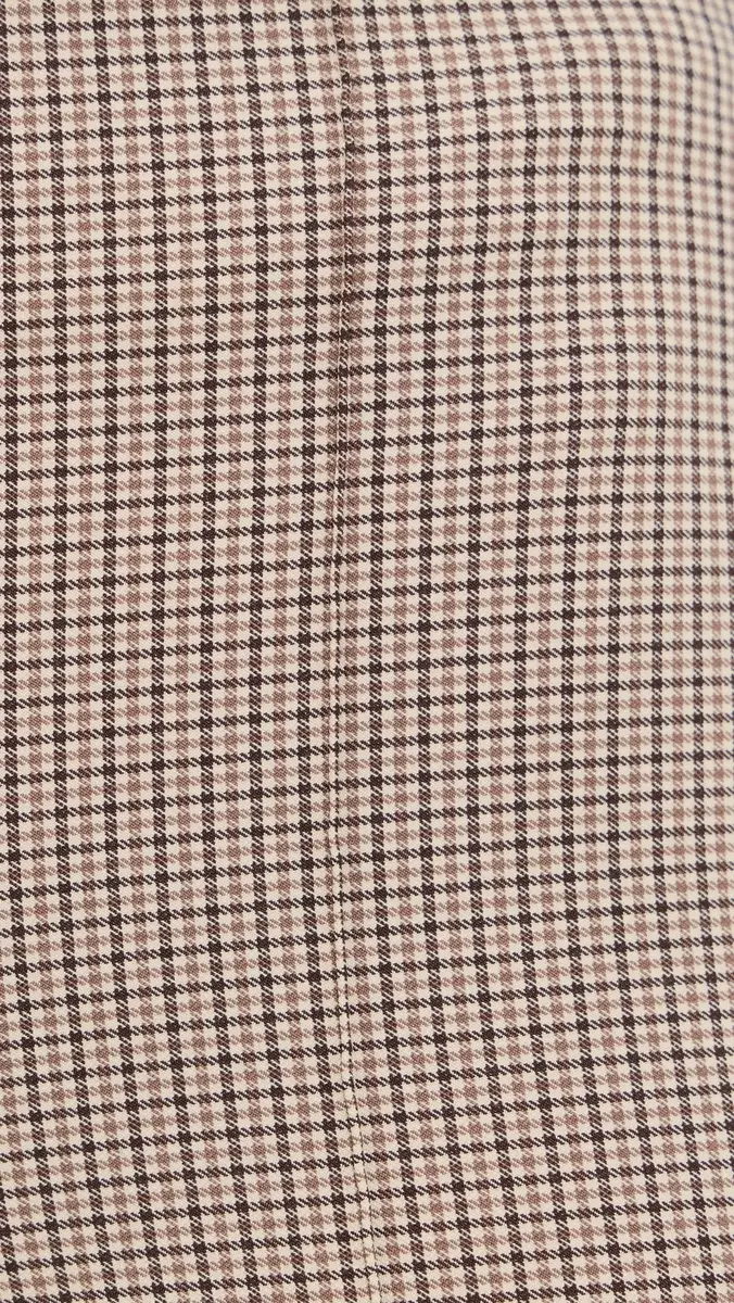Vince Niki Mid Rise Plaid Crop Flare Trousers | Thumbnail 6 Vince Niki Mid Rise Plaid Crop Flare Trousers | Thumbnail 6