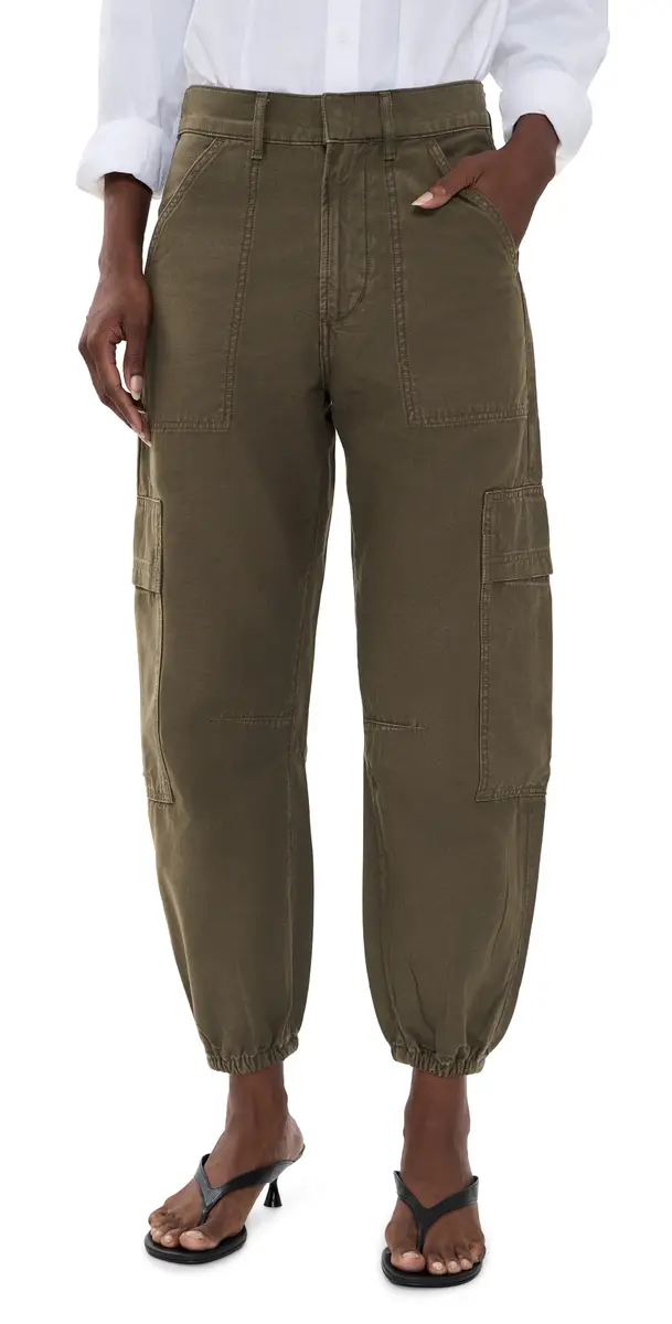 Citizens of Humanity Ciela Bubble Utility Pants Moss | Image 1 Citizens of Humanity Ciela Bubble Utility Pants Moss | Image 1