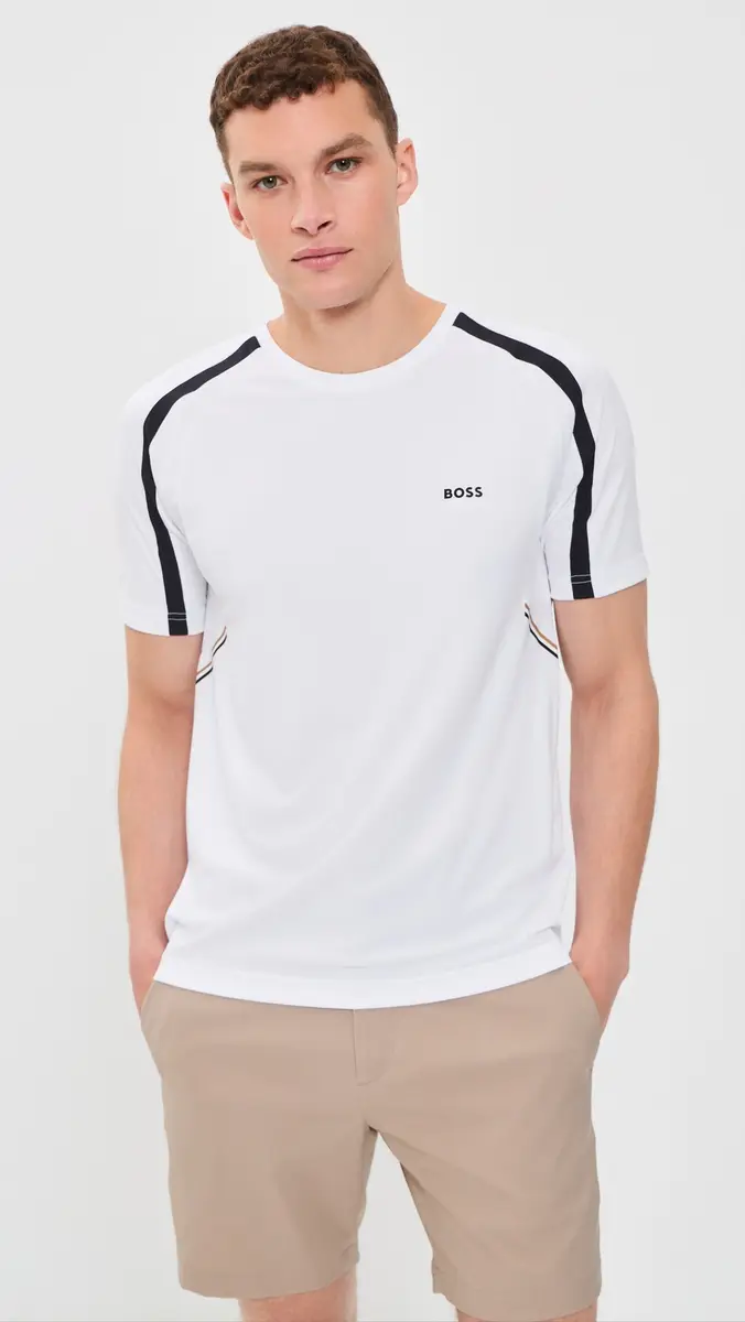 BOSS Active Slim-Fit T-Shirt | Thumbnail 2 BOSS Active Slim-Fit T-Shirt | Thumbnail 2