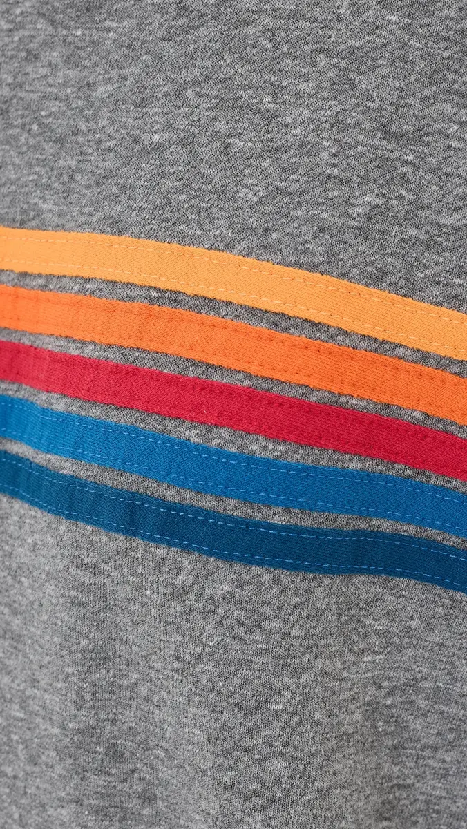 Aviator Nation 5 Stripe Relaxed Crew Sweatshirt | Thumbnail 6