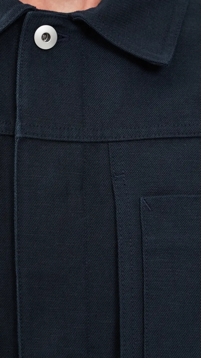 Vince Pleated Trucker Jacket | Thumbnail 6 Vince Pleated Trucker Jacket | Thumbnail 6