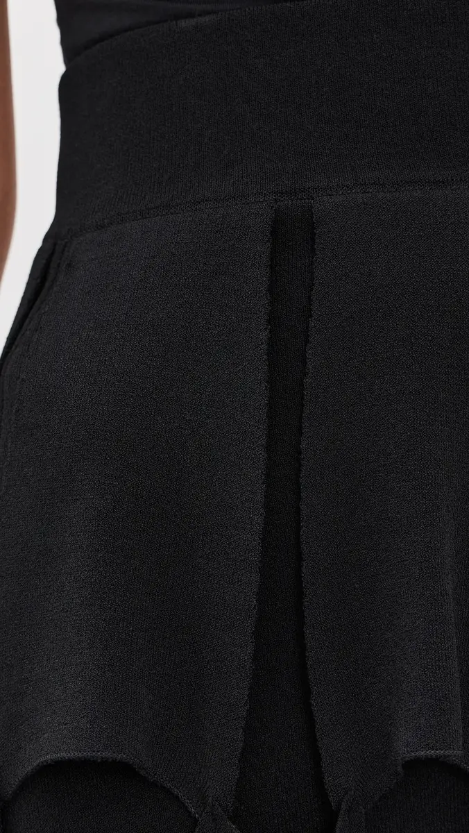 A.W.A.K.E. MODE A. W.A. K.E. MODE Knitted Multi Trapeze Skirt | Thumbnail 6 A.W.A.K.E. MODE A. W.A. K.E. MODE Knitted Multi Trapeze Skirt | Thumbnail 6