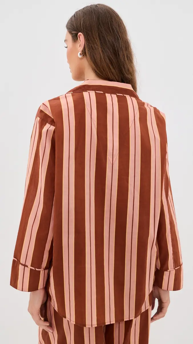 The Great. THE GREAT. The Pajama Shirt | Thumbnail 3 The Great. THE GREAT. The Pajama Shirt | Thumbnail 3