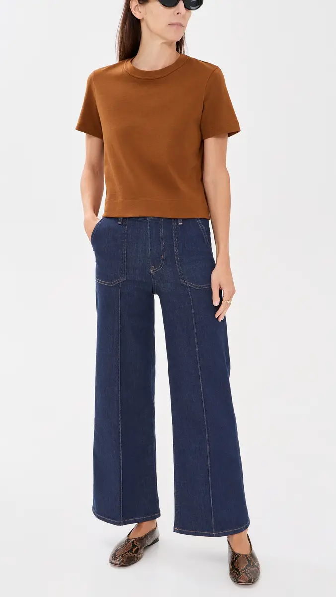 Frame Le Pixie Slim Petite Palazzo Jeans | Thumbnail 5 Frame Le Pixie Slim Petite Palazzo Jeans | Thumbnail 5