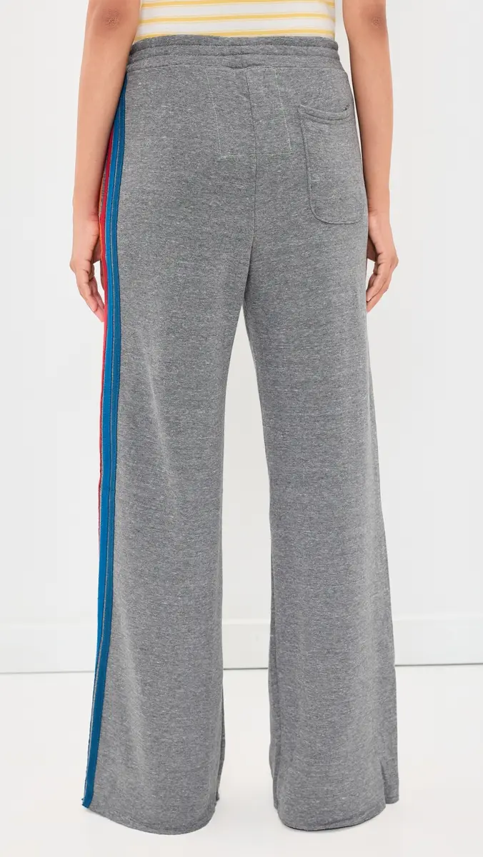 Aviator Nation 5 Stripe Wide Leg Sweatpants | Thumbnail 3 Aviator Nation 5 Stripe Wide Leg Sweatpants | Thumbnail 3