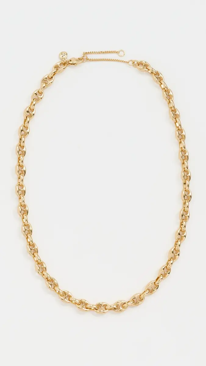 Madewell Puffy Mariner Link Necklace | Thumbnail 2 Madewell Puffy Mariner Link Necklace | Thumbnail 2