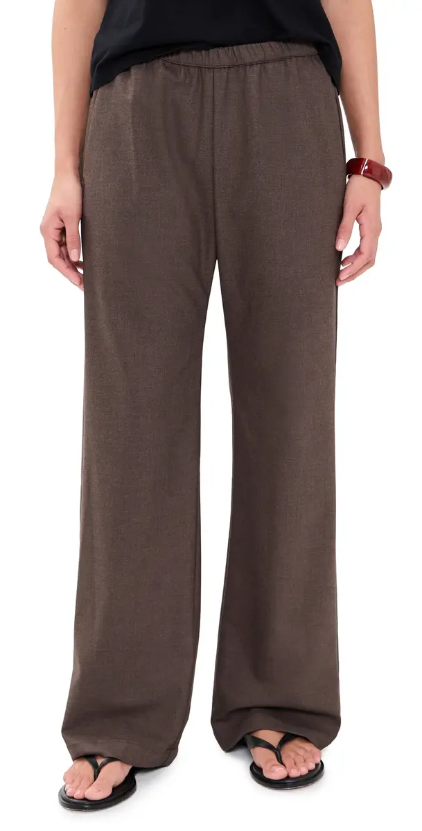 ENZA COSTA Everywhere Suit Pants Brown Heather | Image 1 ENZA COSTA Everywhere Suit Pants Brown Heather | Image 1
