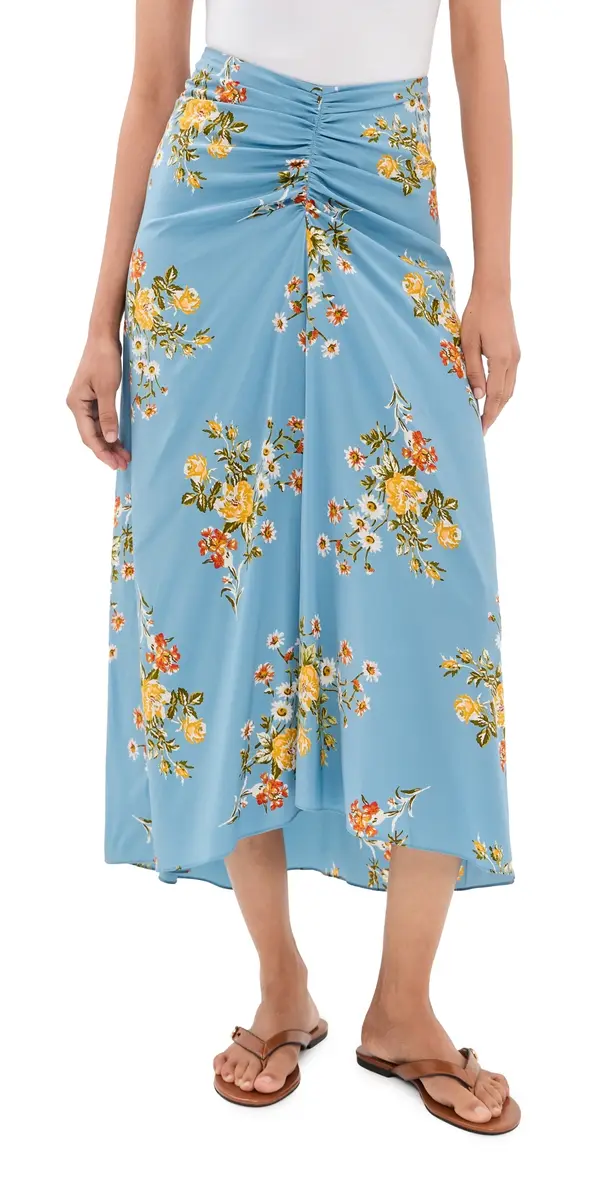 Veronica Beard Limani Skirt BLUE RIVER MULTI | Image 1 Veronica Beard Limani Skirt BLUE RIVER MULTI | Image 1