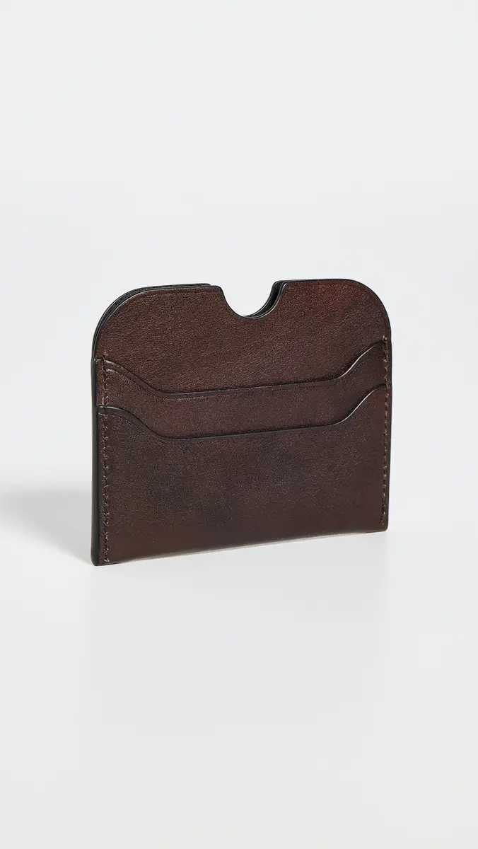 Acne Studios Elmas Aged Leather Card Case | Thumbnail 3 Acne Studios Elmas Aged Leather Card Case | Thumbnail 3
