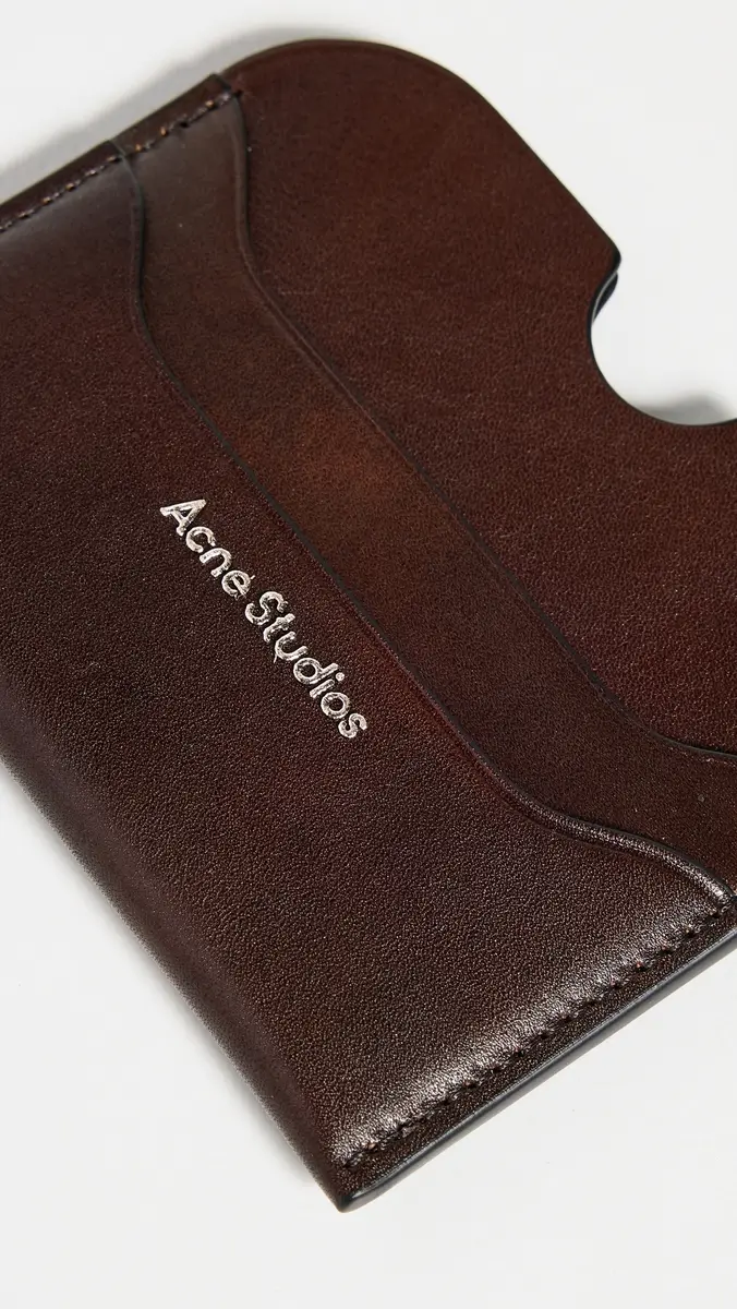 Acne Studios Elmas Aged Leather Card Case | Thumbnail 4 Acne Studios Elmas Aged Leather Card Case | Thumbnail 4