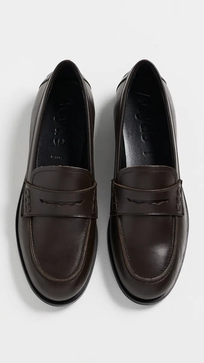 aeyde Oskar Leather Loafers | Thumbnail 5 aeyde Oskar Leather Loafers | Thumbnail 5