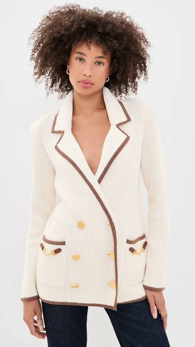 L'Agence Ranch Knit Blazer | Thumbnail 2 L'Agence Ranch Knit Blazer | Thumbnail 2