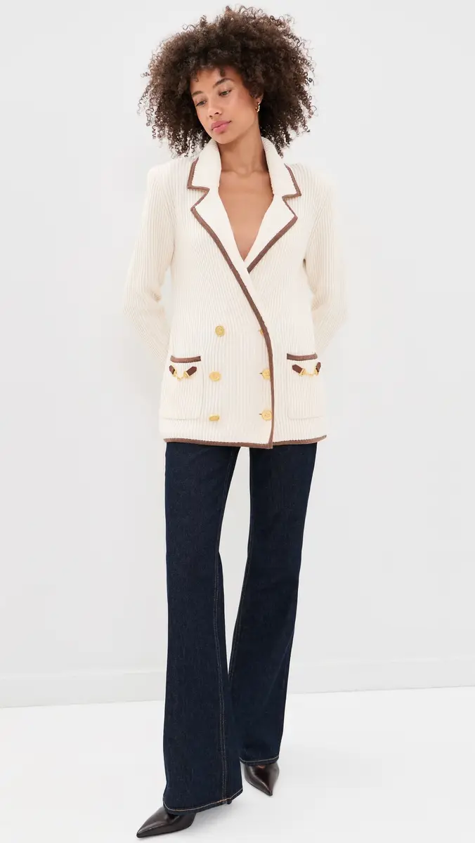 L'Agence Ranch Knit Blazer | Thumbnail 5 L'Agence Ranch Knit Blazer | Thumbnail 5