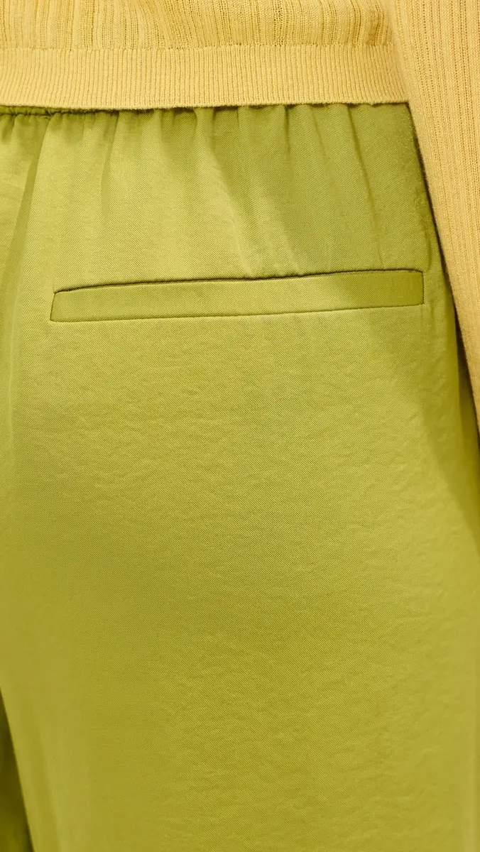 LE BOP Arden Satin Wide Leg Pants | Thumbnail 6