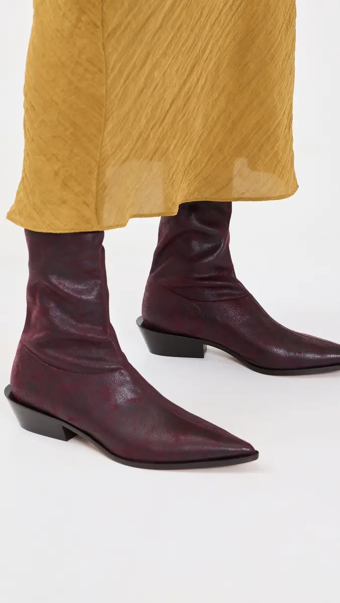 Tibi Leo Faux Leather Boots | Thumbnail 3 Tibi Leo Faux Leather Boots | Thumbnail 3