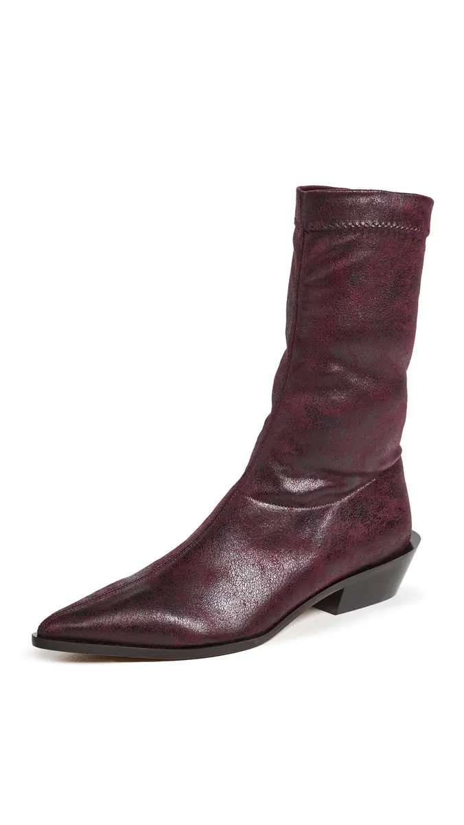 Tibi Leo Faux Leather Boots | Thumbnail 5 Tibi Leo Faux Leather Boots | Thumbnail 5