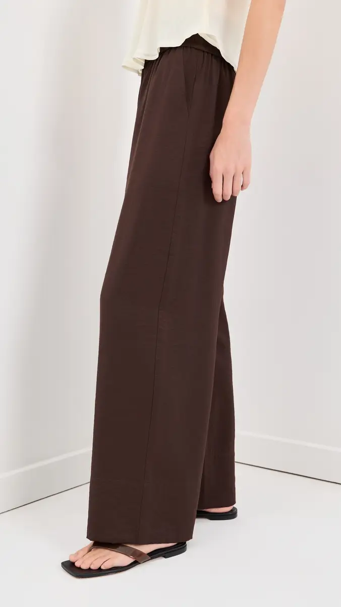 LE BOP Arden Satin Wide Leg Pants | Thumbnail 4 LE BOP Arden Satin Wide Leg Pants | Thumbnail 4