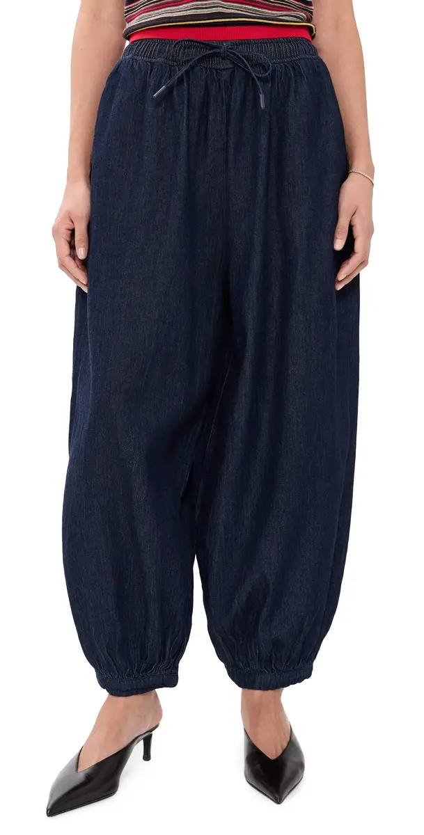 Pistola Freya Pull-On Harem Pants Celeste | Image 1 Pistola Freya Pull-On Harem Pants Celeste | Image 1